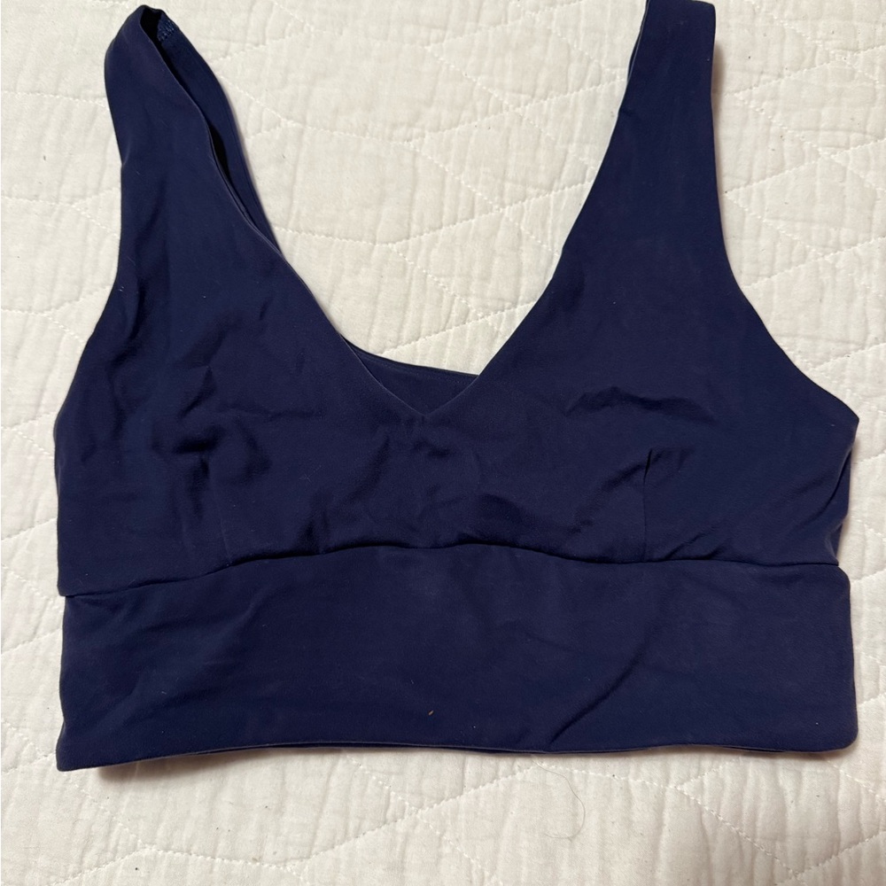 Alphalete Deep Blue Bra